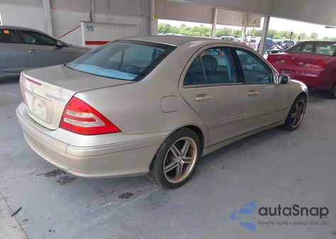 2004 Mercedes-Benz C 230 Kompressor Sport/Sport from USA, damaged, VIN WDBRF40J94F453797